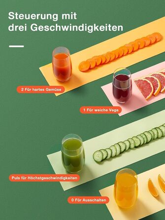 Соковижималка для овочів і фруктів, 400 Вт Juilist