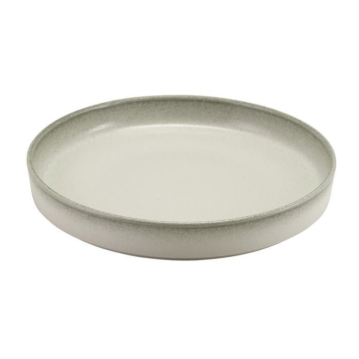 Тарілка презентаційна з бортиком 18*h 2.7 см, сіра, Sereno Cirrus, GenWare