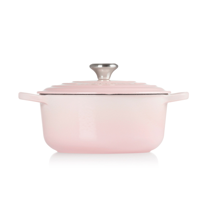 Каструля кругла 2,4 л рожева Shell Pink Le Creuset