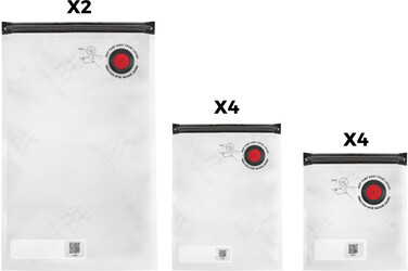 Набір вакуумних пакетів 10 предметів, S/M/L Fresh & Save Zwilling