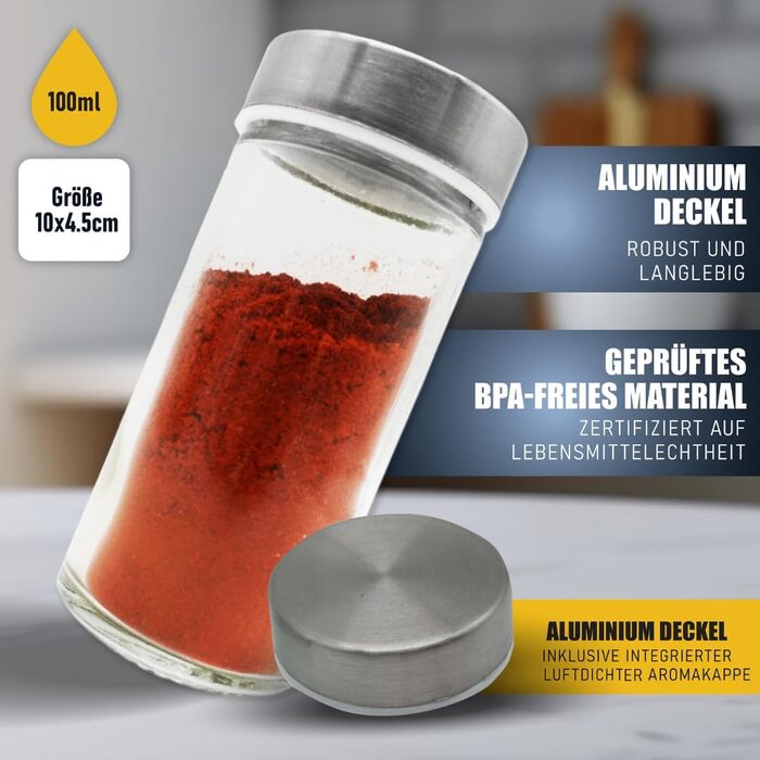 Вертикальний органайзер на 20 баночок для спецій SEFa Home