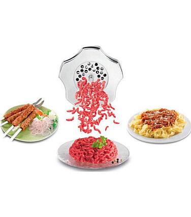 Tefal Мясорубка HV8 Successor, 2200Вт, 4.5кг/мин, 3 решетки, насадка для колбас, кеббе, 4 терки, пластик/металл, черный