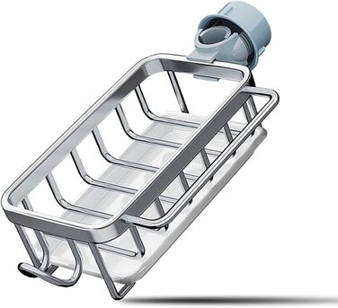 Органайзер для кухонного крана, сріблястий 27 x 15 x 9 см Baxnore