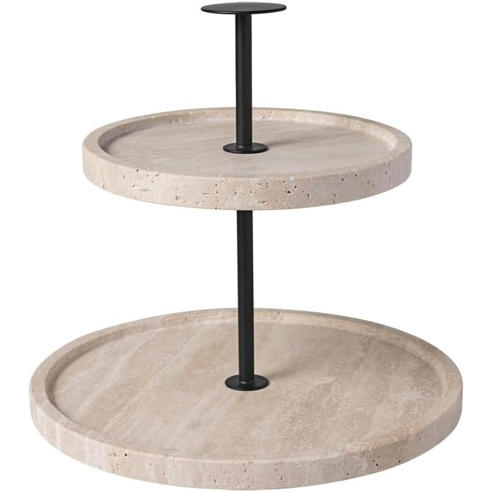 Етажерка 2-ярусна 24,5 см, бежевий Travertine Manufacture Villeroy & Boch