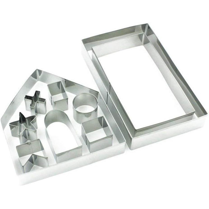 Набір формочок для печива 10 шт. з нержавіючої сталі Fantasy Day