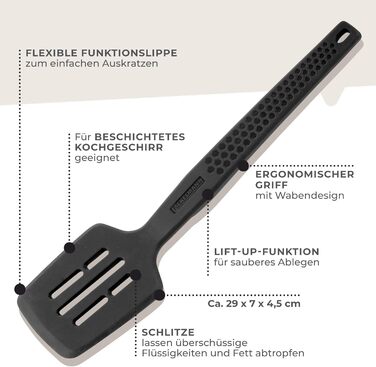 Лопатка із щілинами, силікон Statement Fackelmann