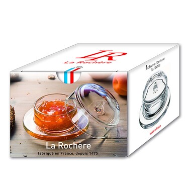 Маслянка кругла з кришкою La Rochere ABEILLE, вис. 6,5 см, діам. 9,5 см, 70 мл