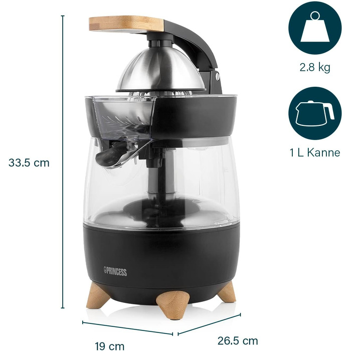 Соковыжималка для цитрусовых 300 Вт Princess