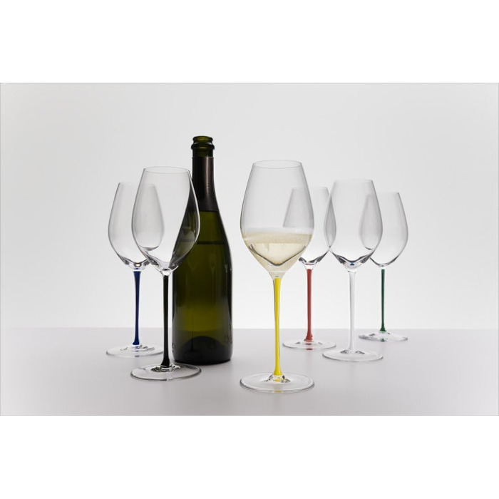 Бокал для вина, (Шампанское, Желтое)