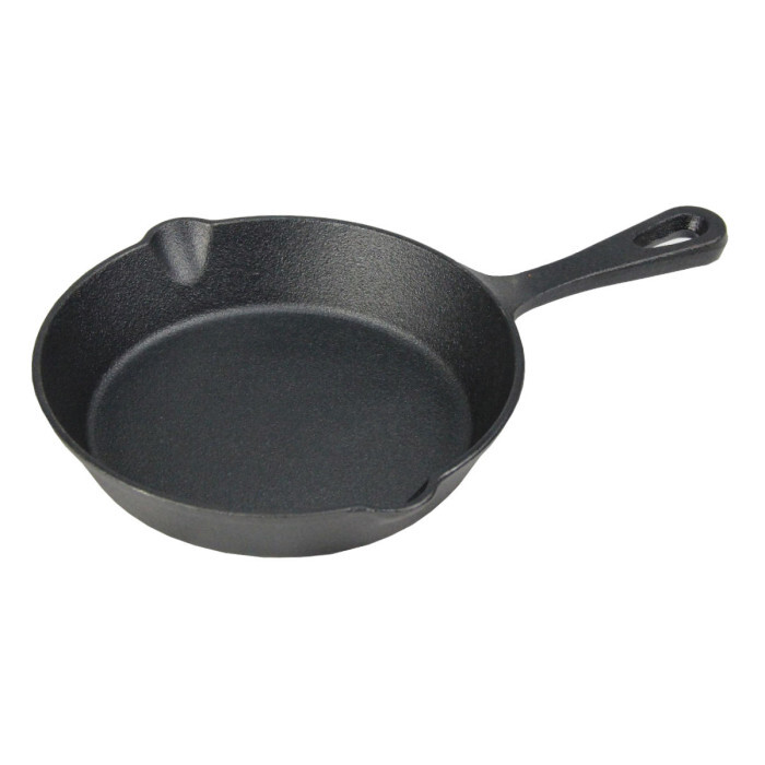 Чугунная сковорода с ручкой Ø16 см GRILLI 777202 Код: 012722