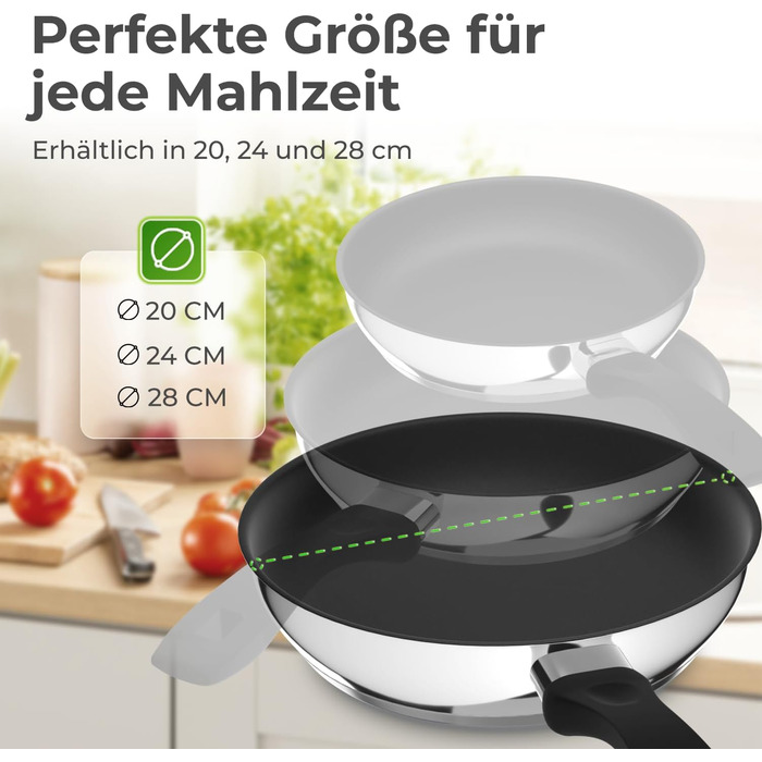 Профессиональная cковорода 28 см Klamer