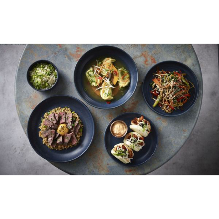 Тарілка кругла, 27,5 см, Terra Stoneware Antigo Denim, GenWare