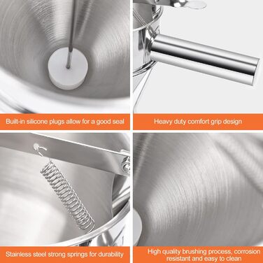 Диспенсер для тіста/млинців 1,2 л Sopito