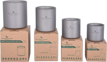 Складний кавовий посуд для напоїв 4 шт. Ti3032D Boundless Voyage