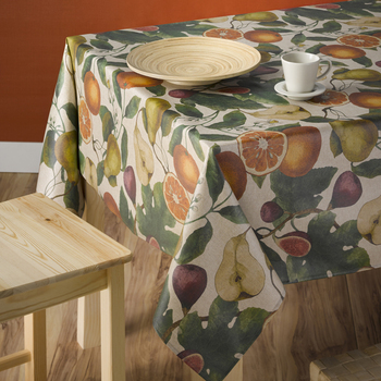 Скатертина бавовна з покриттям, 150 х 200 см Frutos Atenas Home Textile
