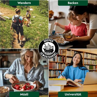 Органічні бразильські горіхи 900 г Bremer Gewürzhandel