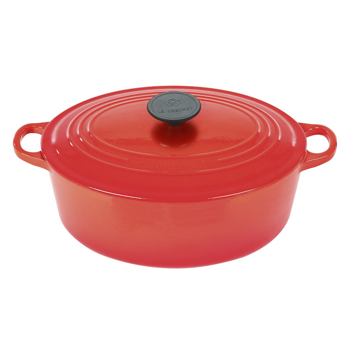 Гусятница / жаровня 27 см, кораловий Le Creuset