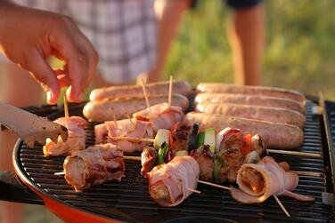 Портативний газовий гриль, помаранчевий O-GRILL