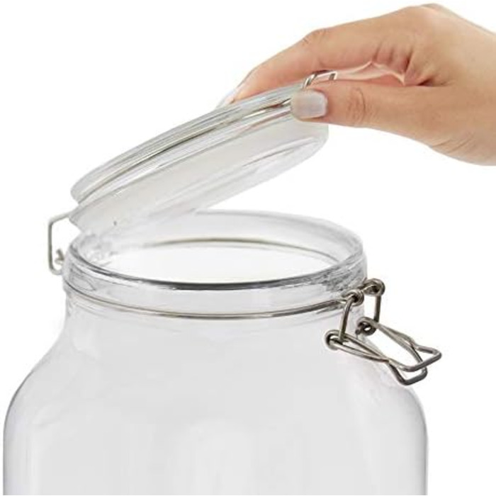 Скляний диспенсер для напоїв 3,8 л з краном та підставкою Springlane Kitchen