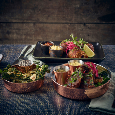 Блюдо глубокое 15 см, медное покрытие, GenWare