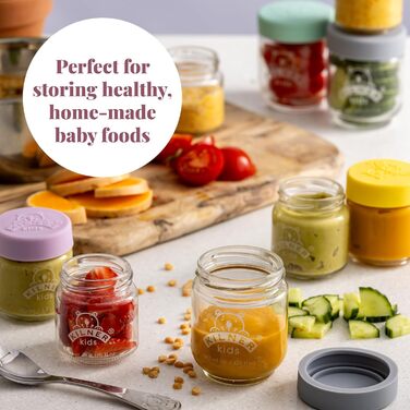 Набор баночек для детского питания 190 мл, 6 предметов Kilner