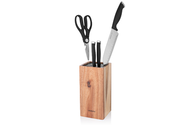 ARDESTO Black Mars Бревно для ножа, 23 см, Дерево