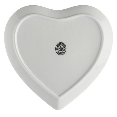 Набір тарілок HEART La Porcellana Bianca CUPIDO, порцеляна, 17 х 17 см, 2 пр.