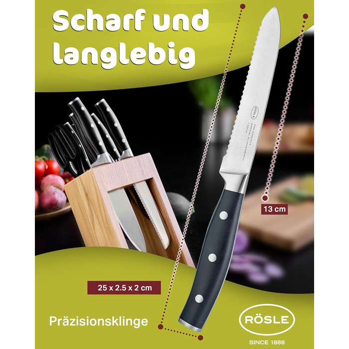 Ніж універсальний 13 см Tradition Rosle