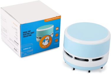 Міні-пилосос бездротовий 3 Вт білий-синій FineInno