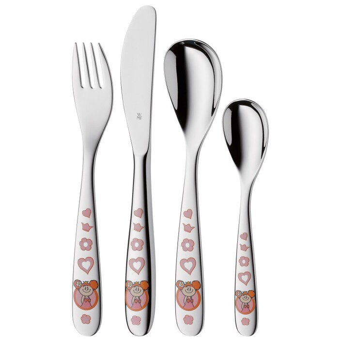 Набір дитячих столових приборів 4 предмета Prinzessin Kinderartikel WMF