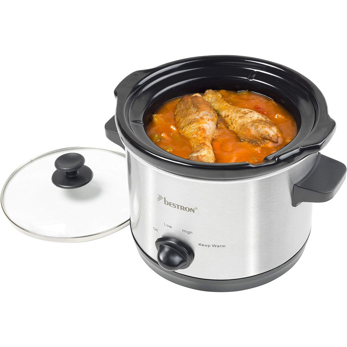 Мультиварка с керамической сковородой и стеклянной крышкой, 1,5 литра Bestron