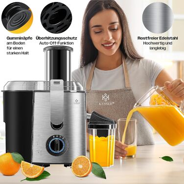 Соковижималка  для овочів і фруктів, 1100 Вт KESSER