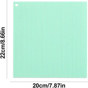 Килимок для суші 20 х 22 см м'ятний  BDBFPAN