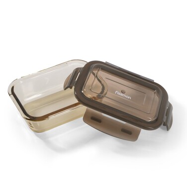 Контейнер з кришкою Fissman 14x10х4 см / 370 мл (6531)