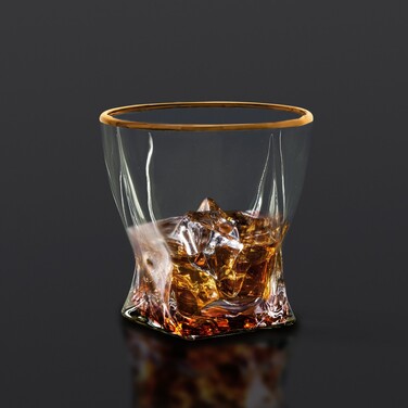 Набор из 2-х бокалов для виски 320 мл стекло Fissman