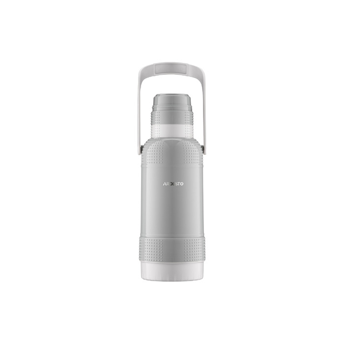 ARDESTO Thermos Gemini Gourmet 3200 мл, пластик, стеклянная колба, серый