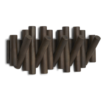 Вішалка настінна picket зістарений горіх Umbra