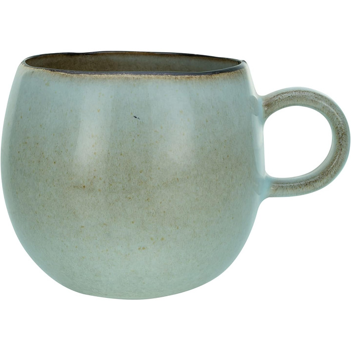 Набір посуду на 2 персони, 8 предметів, сіро-зелений Stone Creatable