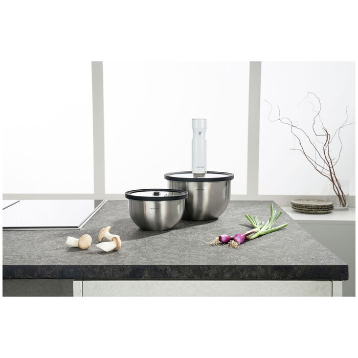 Набор из 2 мисок со стеклянными вакуумными крышками Fresh & Save Unlock Zwilling