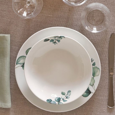 Тарелка обеденная La Porcellana Bianca SEMPREVERDE, фарфор, диам. 28 см