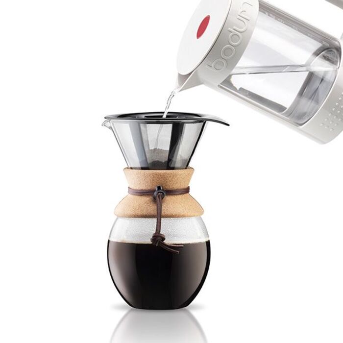 Кавник з подвійними стінками і фільтром, 1,5 л, Pour Over Bodum