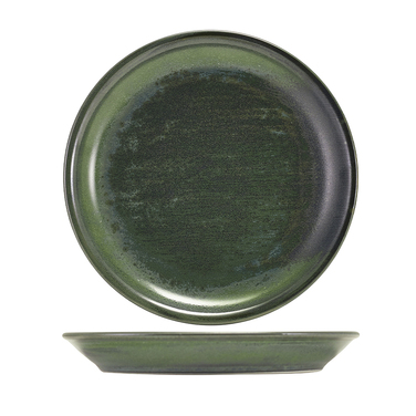 Тарілка 19 см, зелена, Terra Porcelain Aqua Green, GenWare
