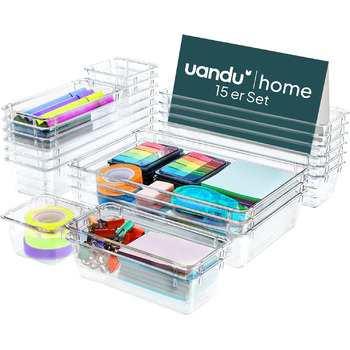 Набір органайзерів для скриньок 15 шт. uandu