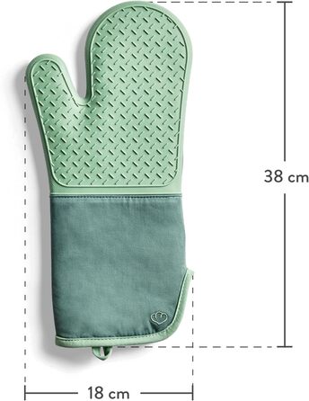 Набір прихваток для духовки 2 шт., м'ятний Springlane Kitchen