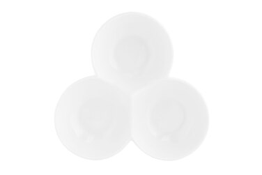 Менажница Ardesto, 17.7см, фарфор, белый