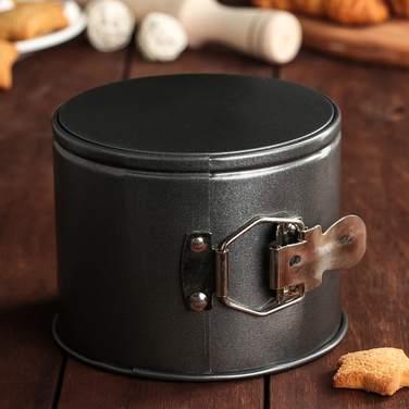 Форма для выпечки разъемная круглая 14 см. Vialex