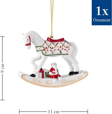 Ялинкова іграшка Коник-гойдалка Villeroy & Boch