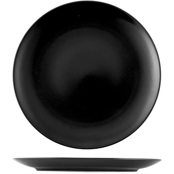 Набір 6 піатті з керамограніту Denver nero frutta 20 20 сантиметрів Чорний