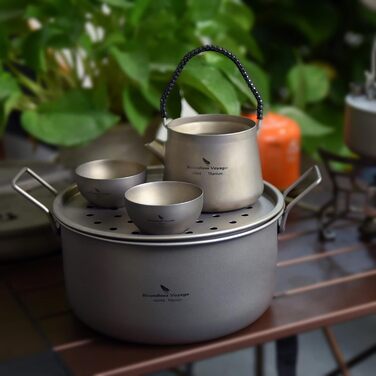 Набір кемпінгового посуду 1900 мл і 900 мл. iBasingo