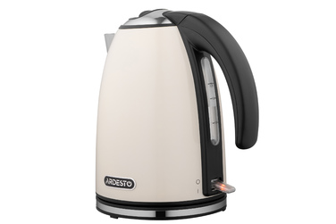 ARDESTO Електрочайник EEKL-F340BG 1.7л/2200Вт/strix контроль/нерж. сталь/бежевий
